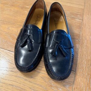 Cole Haan Black Leather Taseel Loafers Men’s Size 10 Dress Shoe